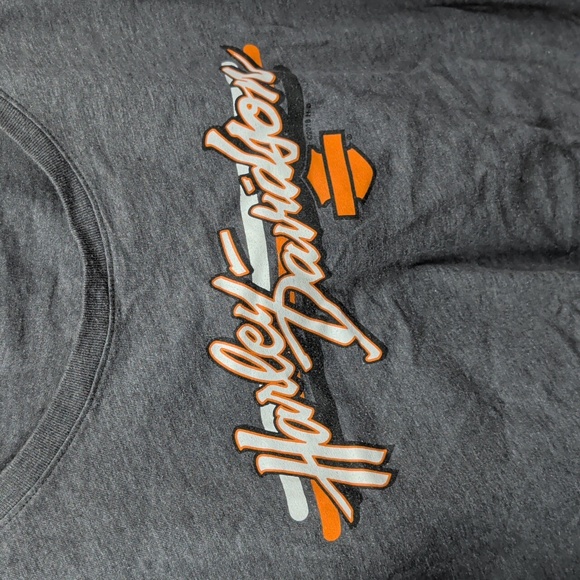 Harley-Davidson Gray T-Shirt XL Like New - Picture 2 of 6